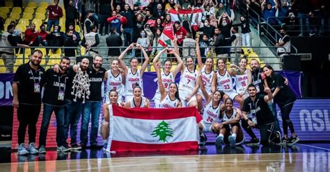 lebanon basketball world ranking